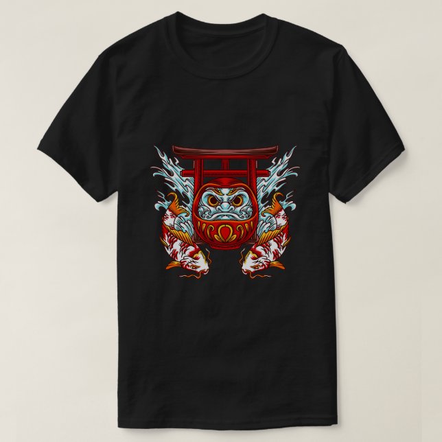 Daruma Koi T-Shirt (Design vorne)