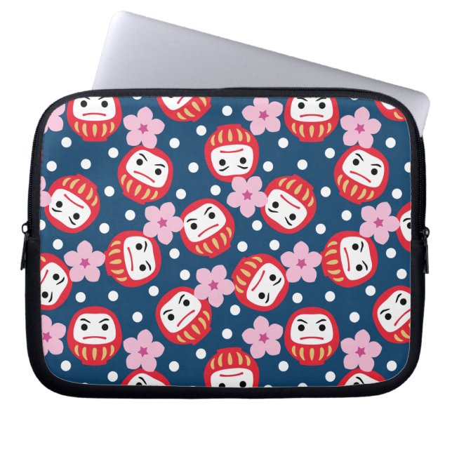 Daruma Laptopschutzhülle (Vorderseite)