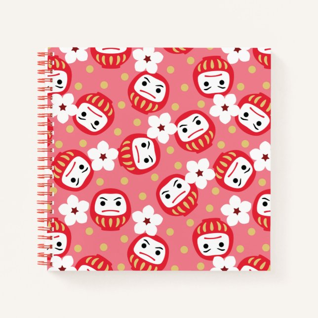 Daruma Notizbuch (Vorderseite)