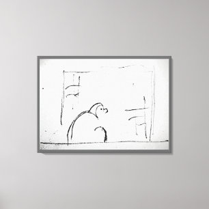 Daruma-Original-Zen-Malerei Leinwanddruck