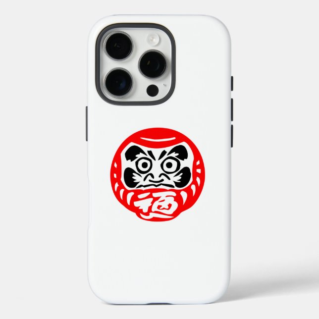 Daruma-Puppe Case-Mate iPhone Hülle (Rückseite)