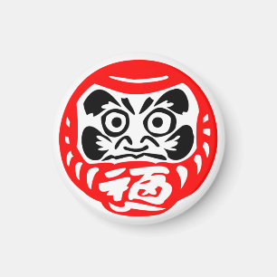 Daruma-Puppe  Magnete
