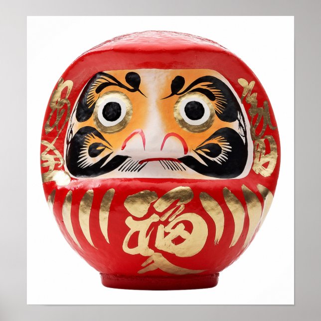 Daruma-Puppe Poster (Vorne)