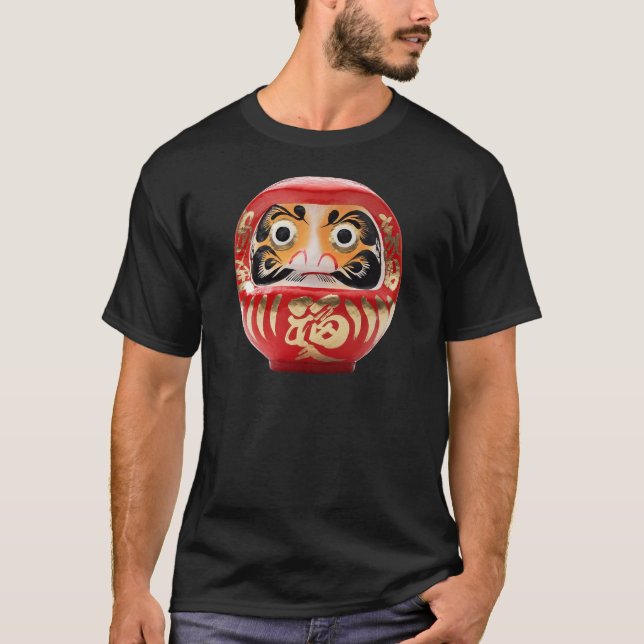 Daruma-Puppe T-Shirt (Vorderseite)