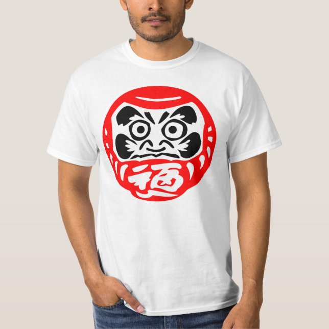 Daruma-Puppe T-Shirt (Vorderseite)