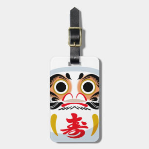Daruma-Puppe (traditioneller japanischer Glücksbri Gepäckanhänger