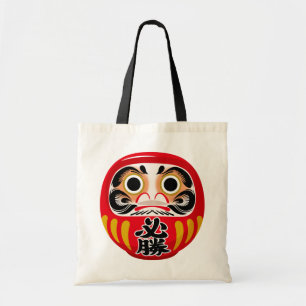Daruma-Puppe (traditioneller japanischer Glücksbri Tragetasche