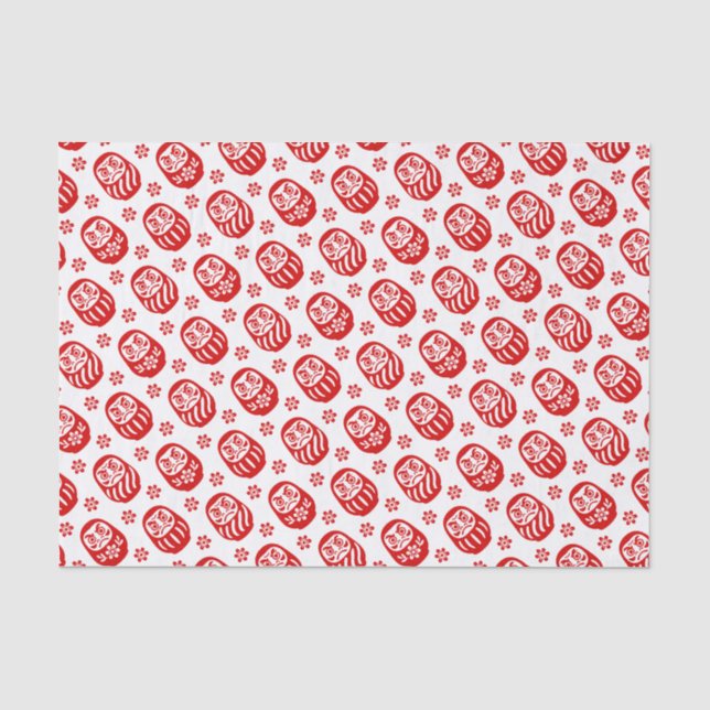 Daruma Seidenpapier (Vorderseite)
