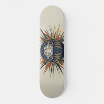 Daruma Skateboard – Japanese Ukiyo-e Inspired Art