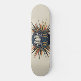Daruma Skateboard – Japanese Ukiyo-e Inspired Art