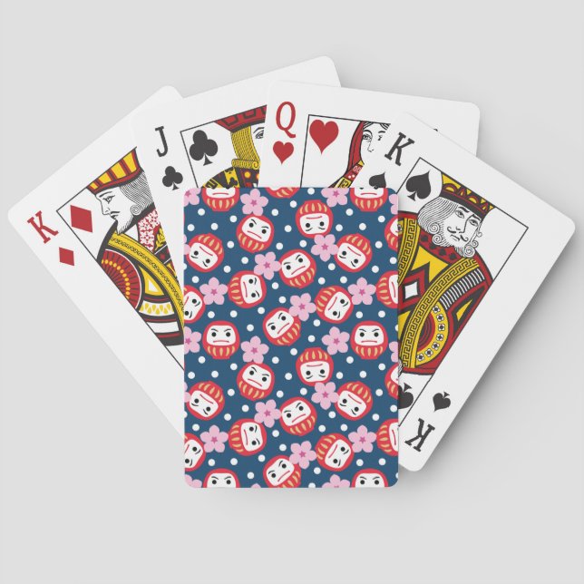 Daruma Spielkarten (Rückseite)