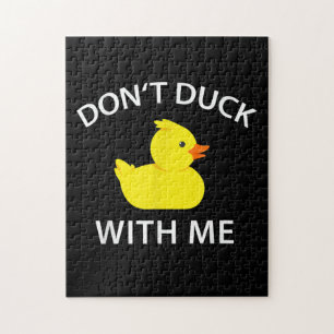 darunter Duck With Me Funny Rubber Duck Puzzle
