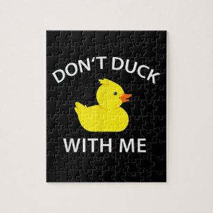 darunter Duck With Me Funny Rubber Duck Puzzle