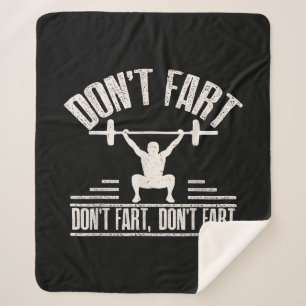 darunter Fart Funny Ness Gym Workout Weights Squat Sherpadecke
