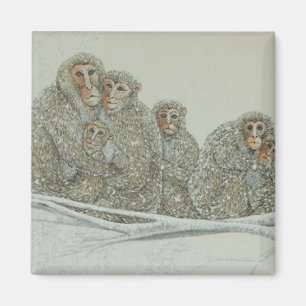 Darunter geschneit magnet