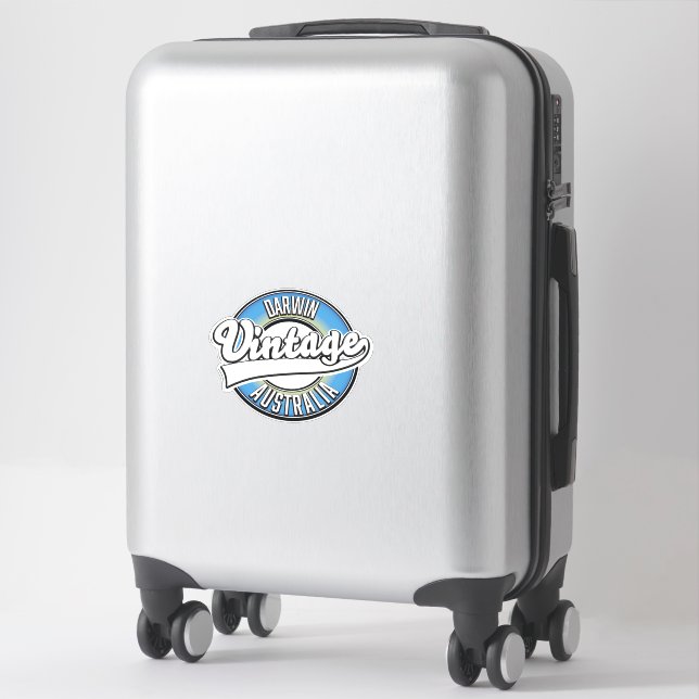 Darwin australia Vintages Logo Aufkleber (Koffer)