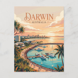 Darwin, Australien Postkarte