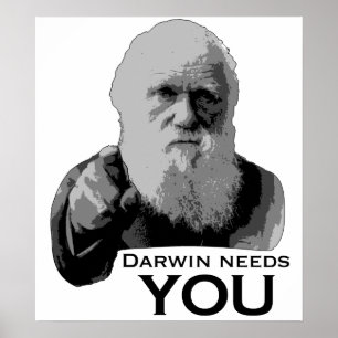 Darwin benötigt Sie! Poster