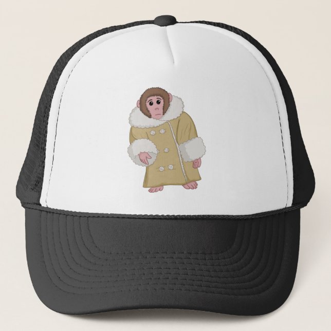 Darwin, den Ikea Monkey Truckerkappe (Vorderseite)