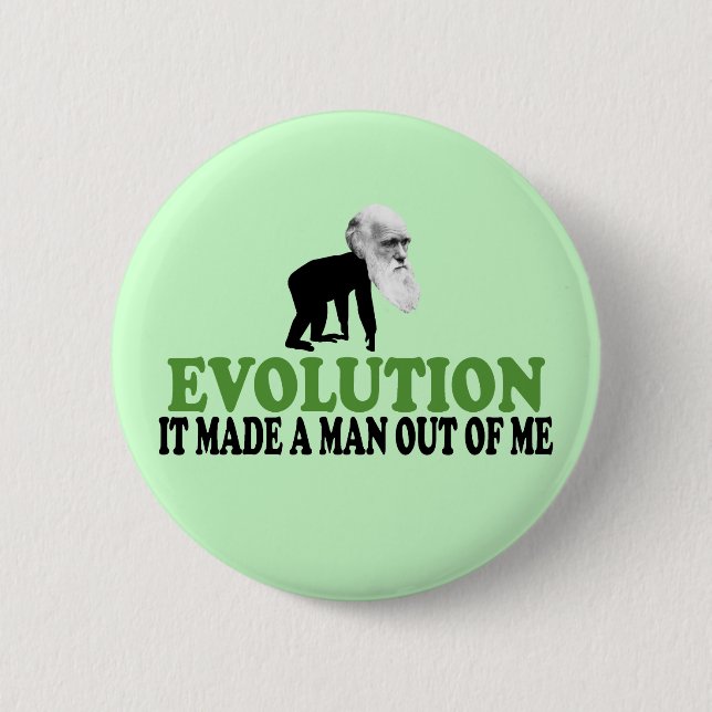 Darwin-Evolution Button (Vorderseite)
