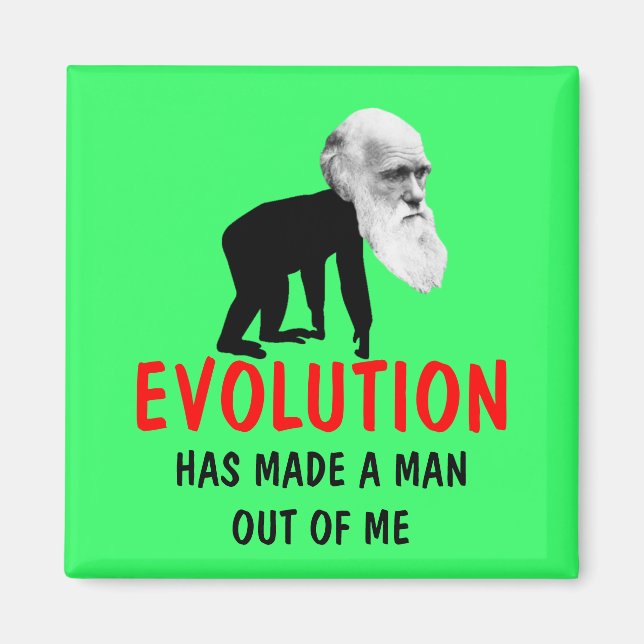 Darwin Evolution Magnet (Vorne)