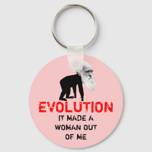 Darwin-Evolution Schlüsselanhänger