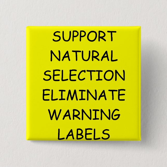 DARWIN-Evolutionswitz Button (Vorderseite)