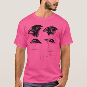 Darwin-Finken-Illustration Evolution Atheist T-Shirt