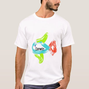 Darwin-Fische T-Shirt
