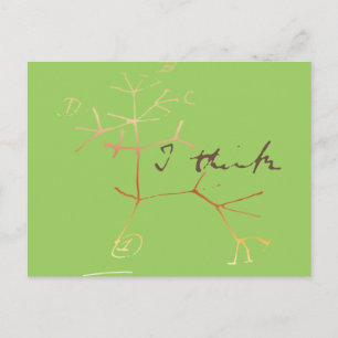 Darwin, ich glaube, der Baum des Lebens Postkarte