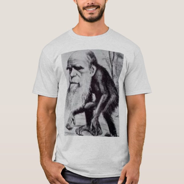 Darwin ist ein Affe T-Shirt (Vorderseite)