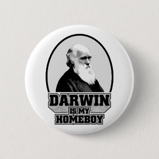 Darwin ist mein Homeboy Button