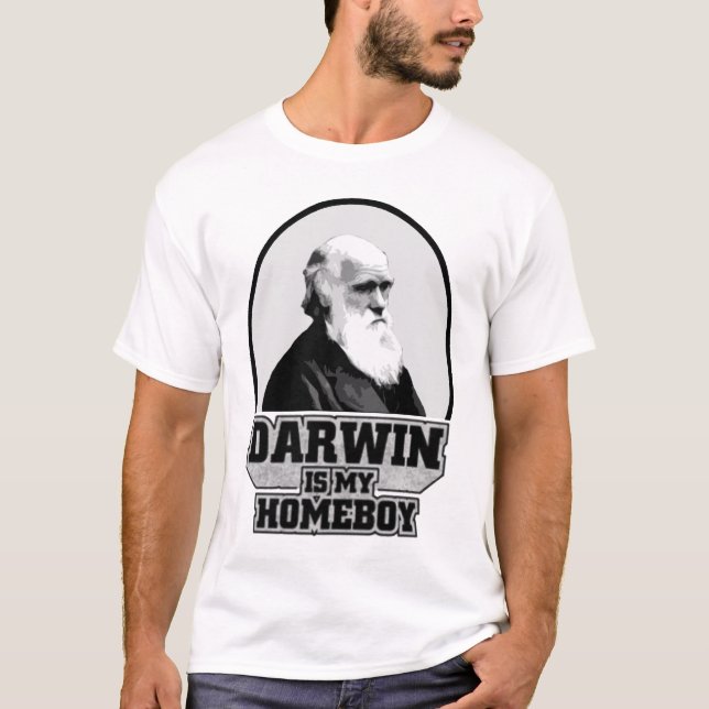 Darwin ist mein Homeboy T-Shirt (Vorderseite)