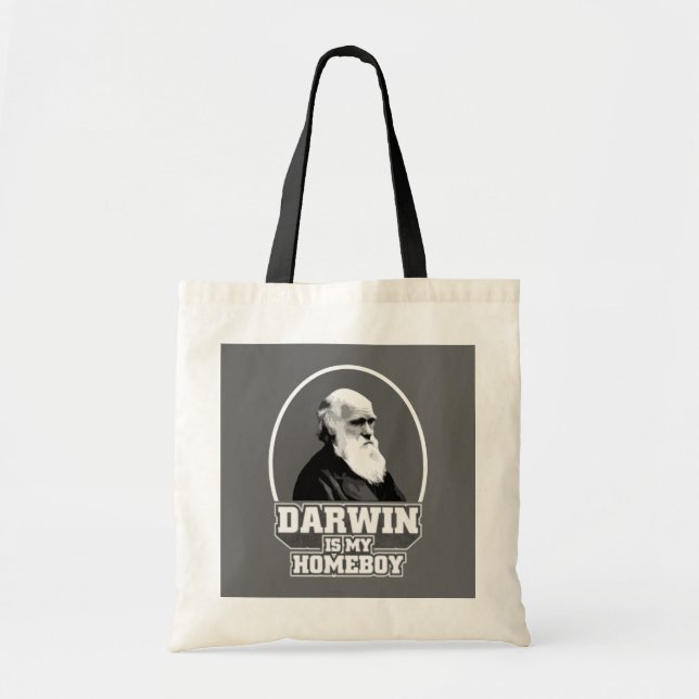 Darwin ist mein Homeboy Tragetasche (Vorne)