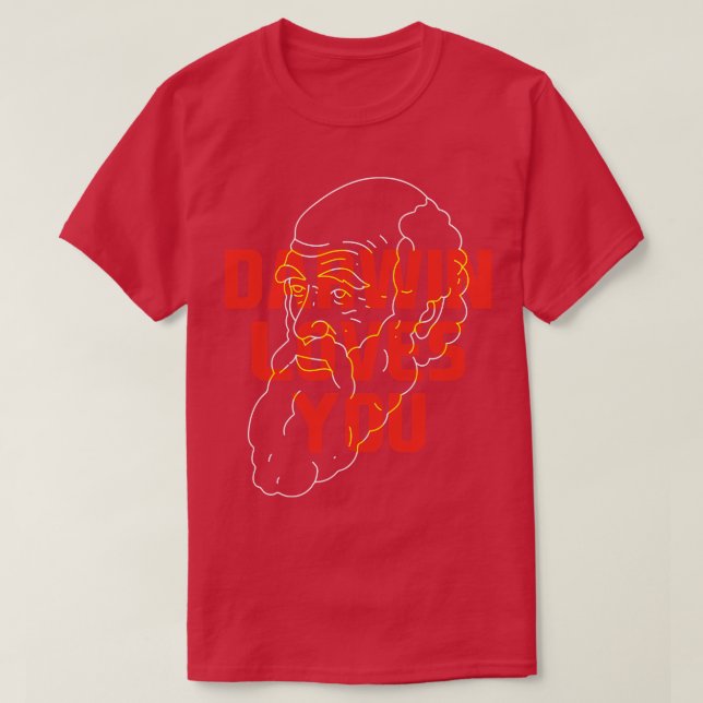 Darwin Lieben You T-Shirt (Design vorne)