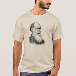 Darwin Portrait Evolution / Charles Darwin T-Shirt