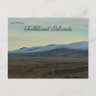 Darwin Road Falkland Islands Postkarte