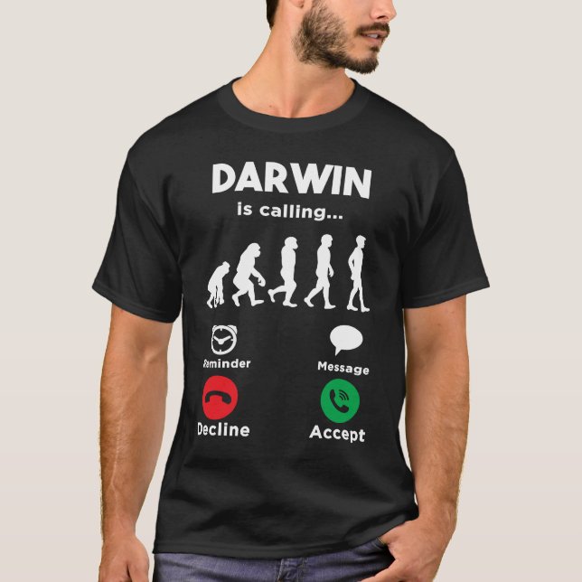 Darwin ruft 2022 an T-Shirt (Vorderseite)
