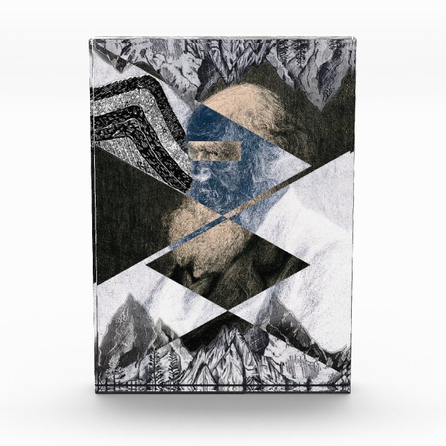 Darwin war ein Geologe Foto Block (Vorderseite)