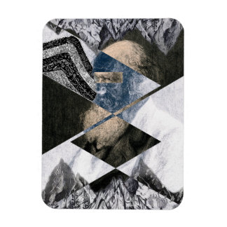 Darwin war Geologe Flexible Foto Magnet