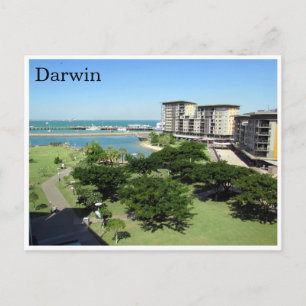 Darwin Wasserfront Park Postkarte