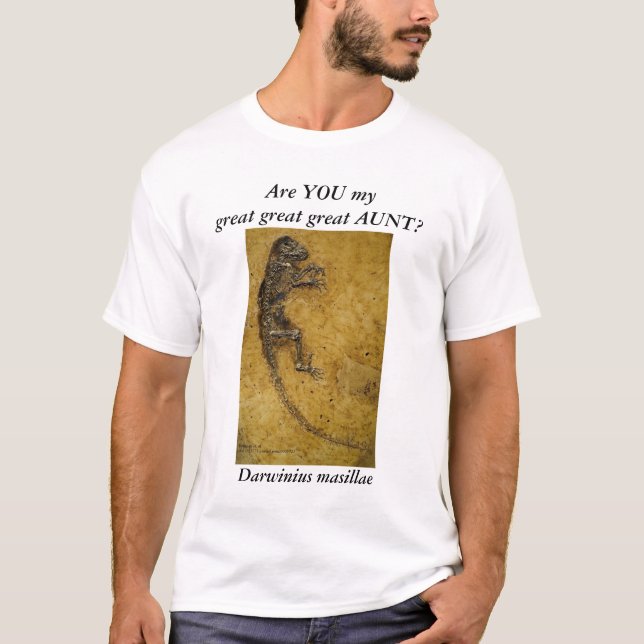Darwinius masillae T-Shirt (Vorderseite)