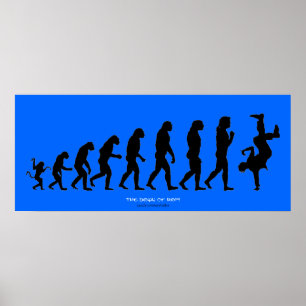Darwins "Die Morgendämmerung des RAP" Art Poster