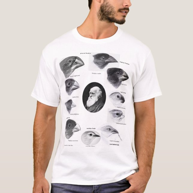 Darwin's finches T-Shirt (Vorderseite)