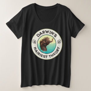 Darwins haarigste Theorie Süßes Wollmammut Große Größe T-Shirt