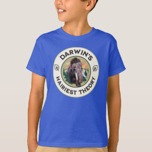 Darwins haarigste Theorie Wolliges Mammut T-Shirt