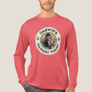 Darwins haarigste Theorie Wolliges Mammut Tri-Blend Shirt