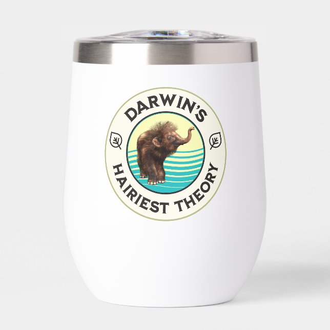 Darwins hellste Theorie Niedlich Wooly Mammoth (Vorderseite)