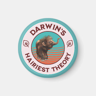 Darwins hellste Theorie Niedlich Wooly Mammoth Magnet