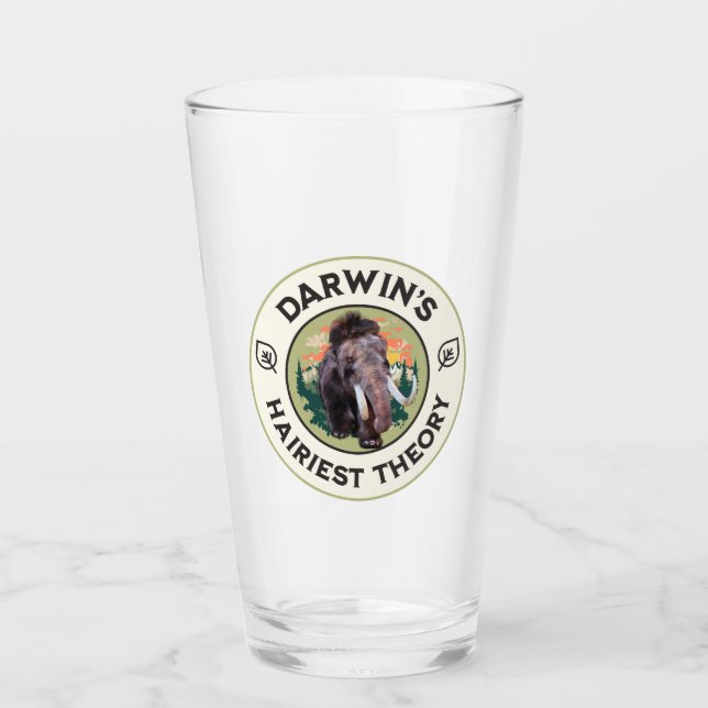 Darwins hellste Theorie Wooly Mammoth Glas (Vorderseite)